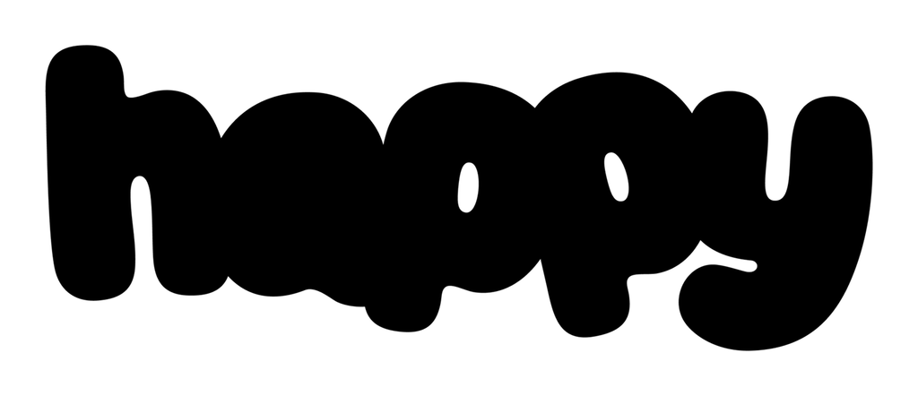 Black on white logo
